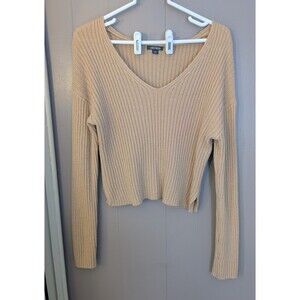 Wild Fable Women Brown Pullover Sweater medium